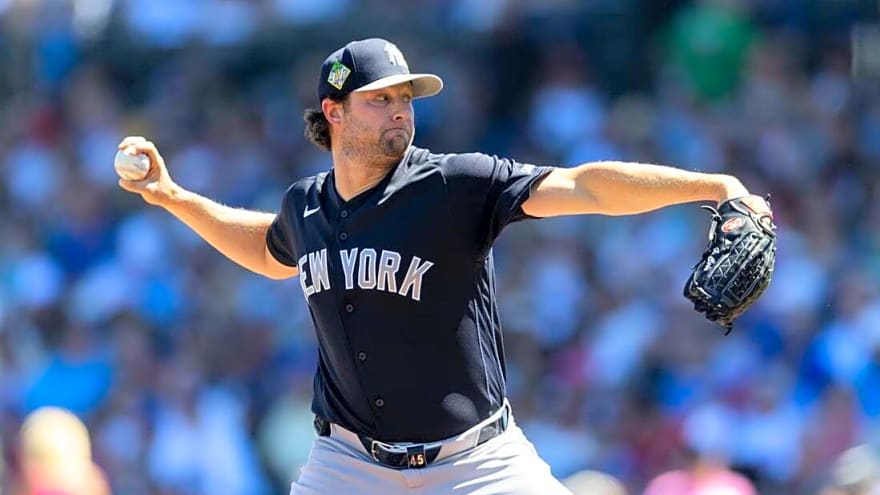 Yankees' Gerrit Cole, Carlos Rodon close to rehab assignments