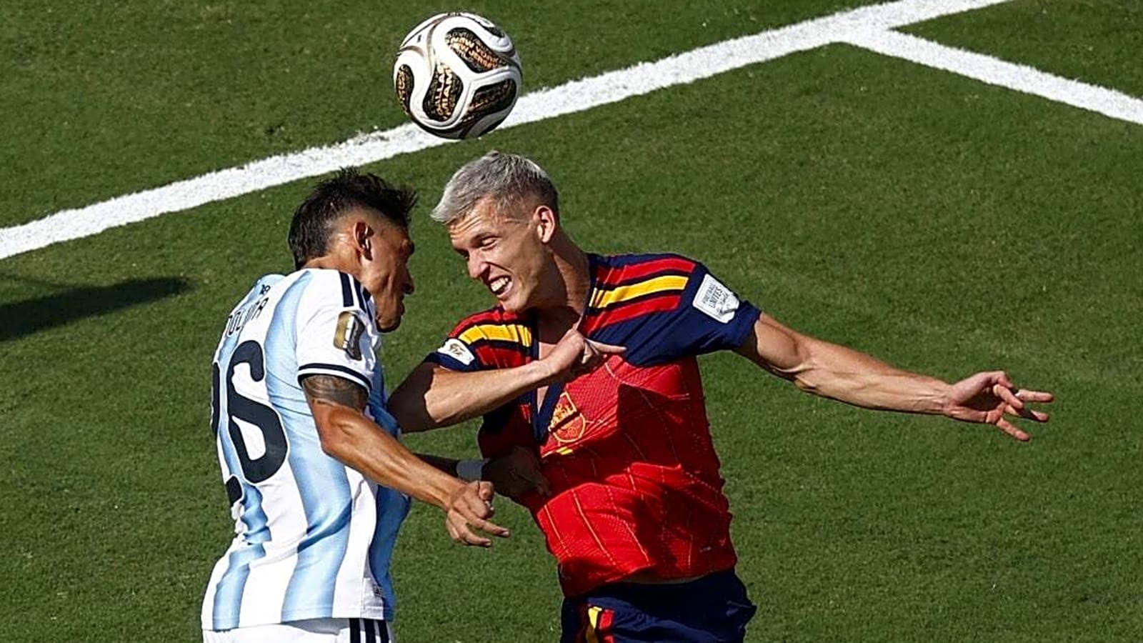 Dani Olmo claims Argentina assistant lying about reason for shove | Yardbarker