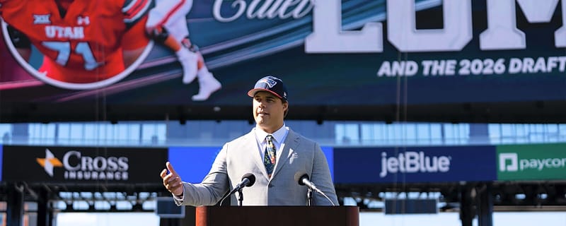 Patriots HC Mike Vrabel’s Caleb Lomu revelation will catch Will Campbell’s attention