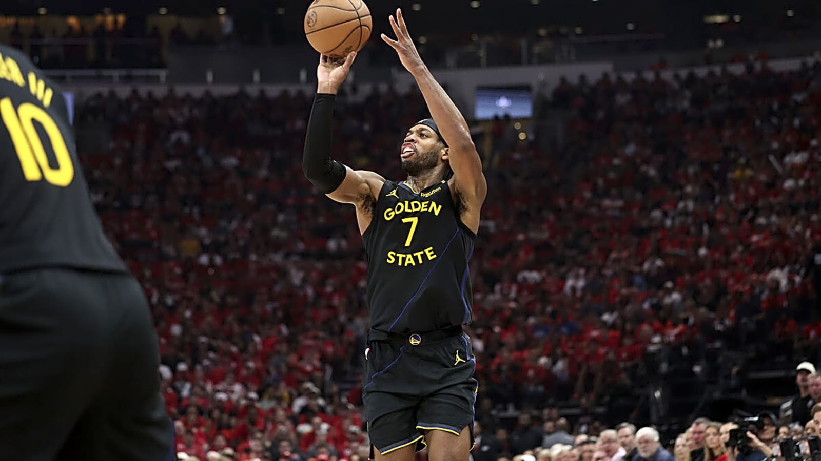 Warriors' Buddy Hield gets last laugh over Jimmy Butler during Game 7 press conference | Yardbarker