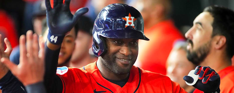 Astros' Yordan Alvarez is performing as the best hitter in MLB