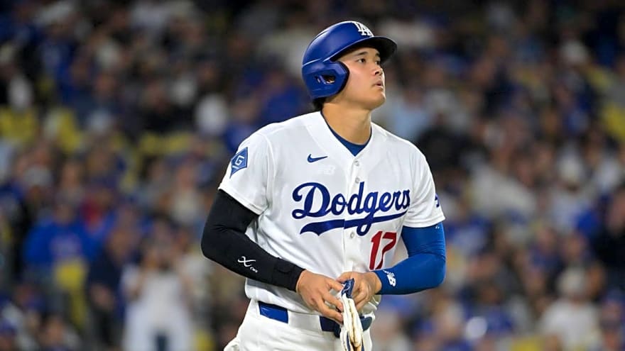 Shohei Ohtani Out of Dodgers Lineup For Second Consecutive Game