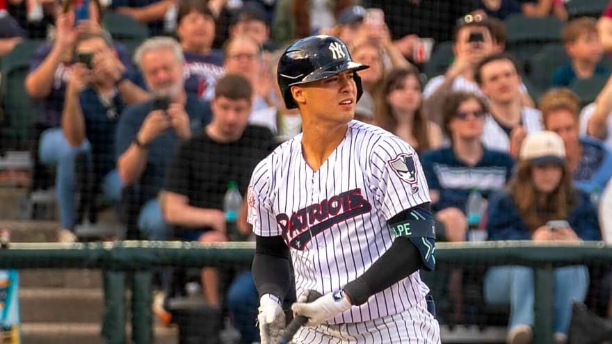 Yankees To Place José Caballero On IL, Recall Anthony Volpe