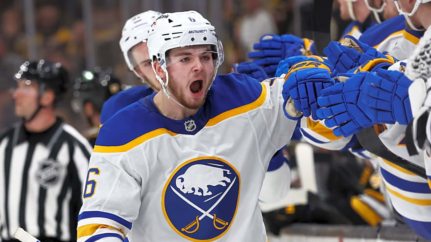 Winners, losers from Tuesday's Stanley Cup playoffs: Sabres' Zach Benson scores game-winner on his birthday