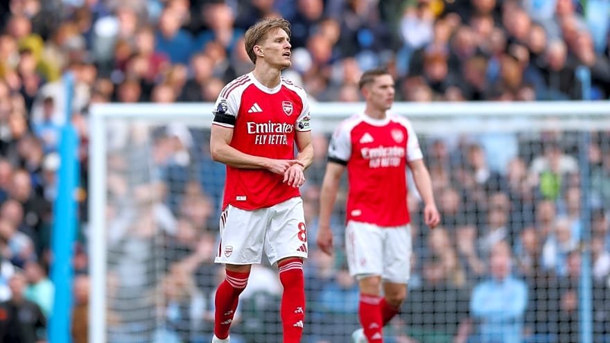 ‘I don’t know if it’s a gamble’ – Vieira questioned Arteta’s decision ahead of Man City v Arsenal