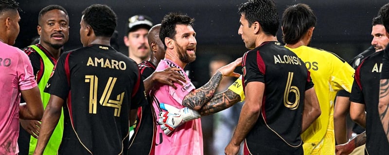 Lionel Messi exchanges heated moment with Atlanta United player after draw with Inter Miami
