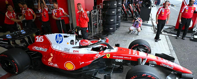 Charles Leclerc tops Mexico City Grand Prix FP1 ahead of champion-elect Kimi Antonelli