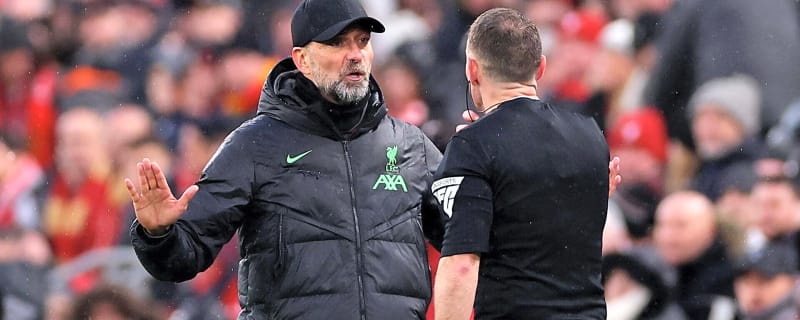 Liverpool vs Man City referee was responsible for one of the biggest controversies of the Jurgen Klopp era