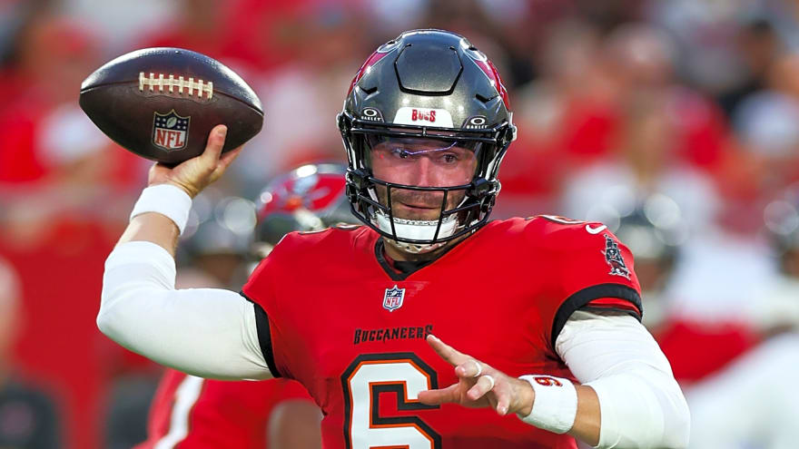 Analyst explains why Bucs haven't made Mayfield contract extension