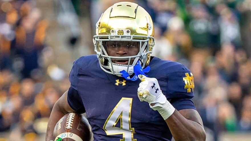 Notre Dame HC Marcus Freeman shares warning for teams that may pass on drafting Jeremiyah Love