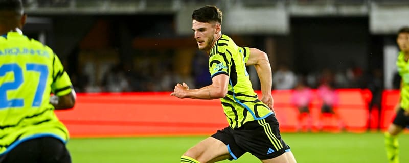 Confirmed Arsenal team v Sporting Club – Declan Rice fit to start