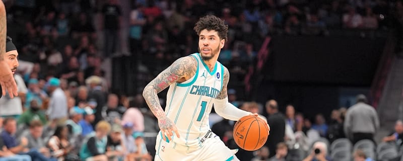 Watch: LaMelo Ball had an unhinged moment after the Hornets’ play-in win