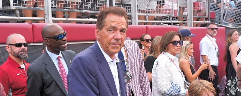 Nick Saban put in a huge effort to honor his former team