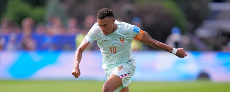 Kylian Mbappe pacing Lionel Messi with rapid goal-scoring rate
