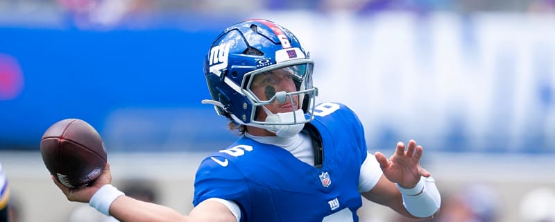 Giants' Jaxson Dart 'aware' of how he must change after concerning comments