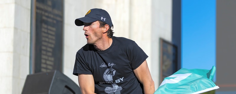 Actor Ashton Kutcher Bullish On Chicago Bears Heading Into 2025 Season