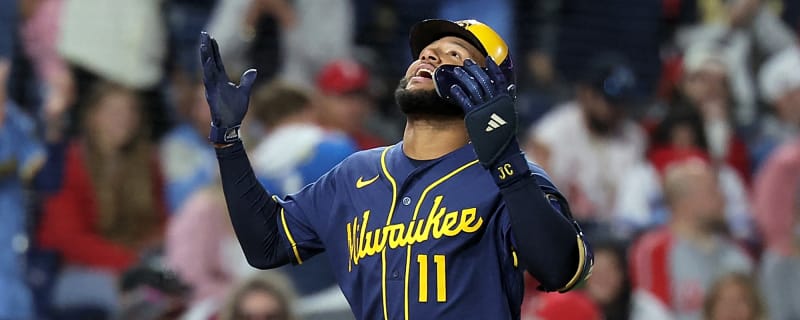 Brewers' Jackson Chourio sets franchise record vs. Padres