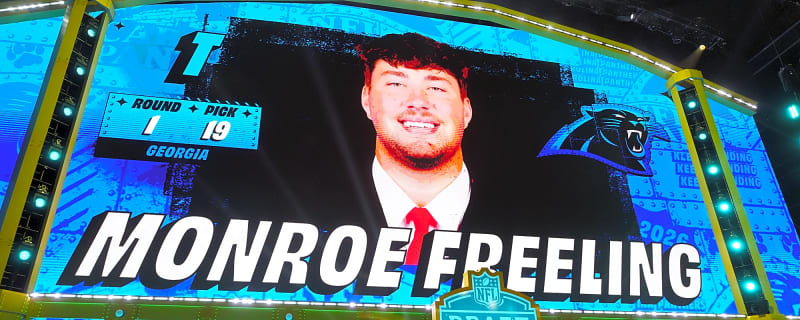 Panthers sign first-round OT Monroe Freeling