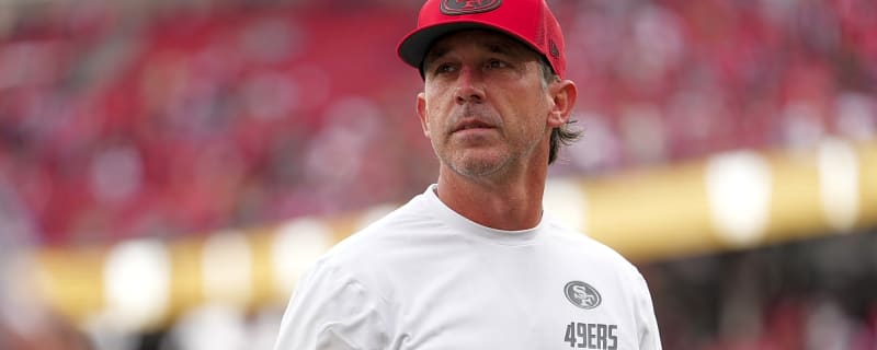 Kyle Shanahan miffed over Robert Saleh spilling Cam Skattebo secret