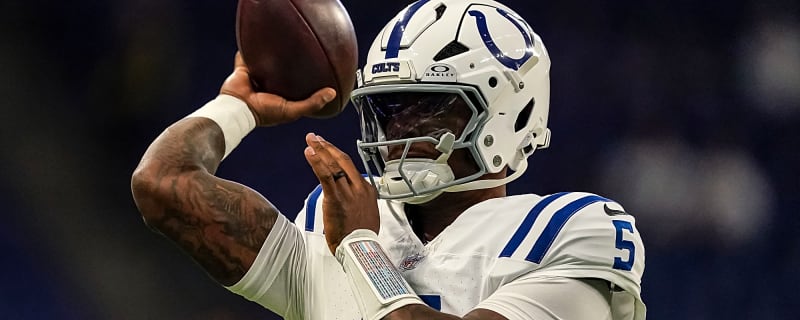 Anthony Richardson seems to have changed his mind about the Colts