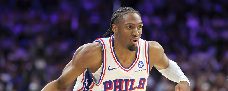 Tyrese Maxey reacts to LeBron James joining the 76ers