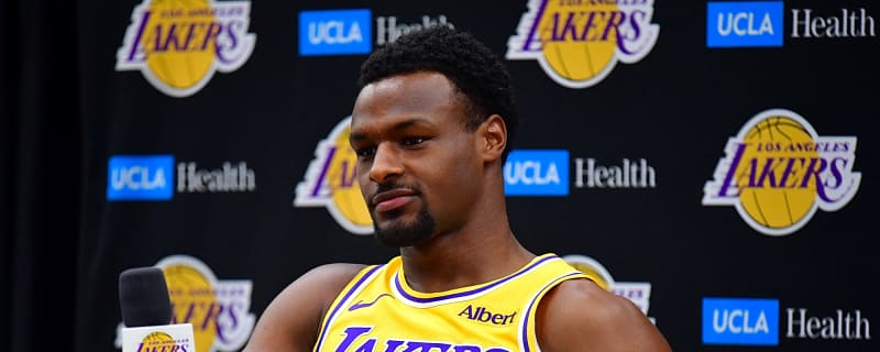 Lakers' Bronny James faces unforgiving spotlight with LeBron safety net gone
