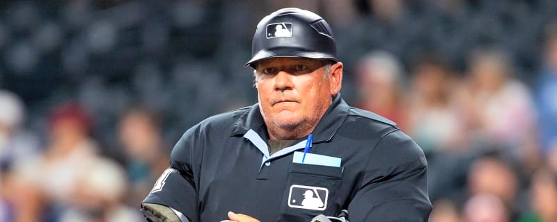 Umpire Hunter Wendelstedt made the most embarrassing mistake