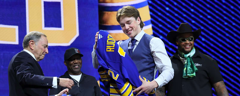 Sabres select Daxon Rudolph No. 4 overall in 2026 NHL Draft