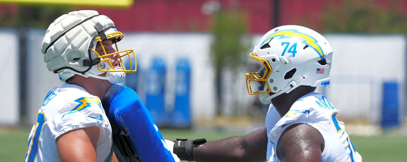 Chargers Name Kayode Awosika Starting LG