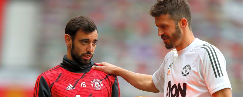 Reconciliation meeting: Carrick and Bruno face to face before the Chelsea clash