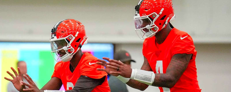 Springtime workouts continue to be bad news for Browns' Shedeur Sanders amid Deshaun Watson competition