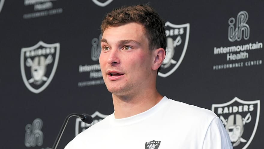 Raiders' Mendoza shares how Kubiak is similar to Indiana's Cignetti