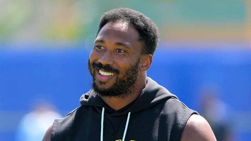 Myles Garrett has seemingly changed in a big way since joining Rams