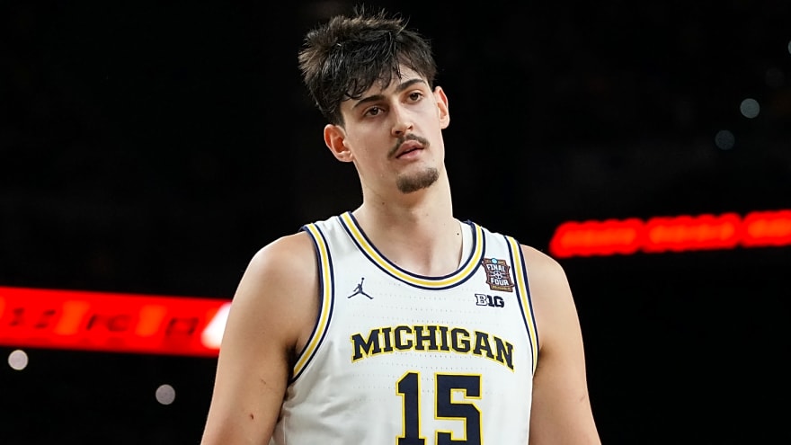 Michigan standout Aday Mara is skyrocketing up NBA mock drafts