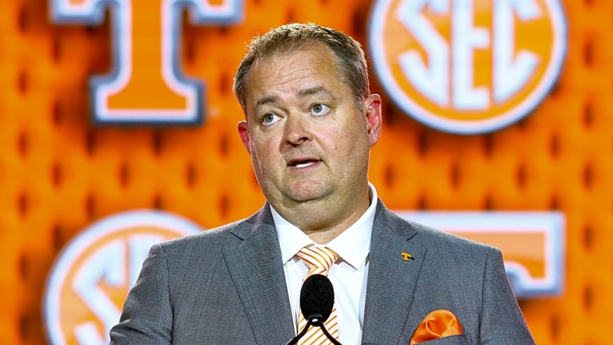 Tennessee HC Josh Heupel stands behind Arion Carter after NCAA suspends LB for preposterous reason