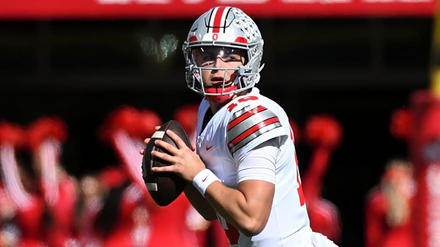 Ohio State's Ryan Day says QB Julian Sayin is out indefinitely