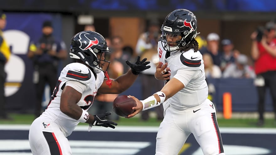 Texans RB Woody Marks shares how C.J. Stroud has changed after poor playoff performances