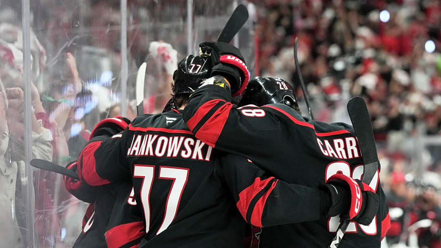 Hurricanes back in Stanley Cup Final after Canadiens rout