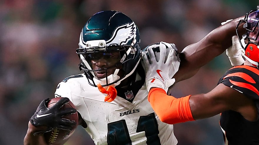 Eagles training camp star drawing comparisons to A.J Brown