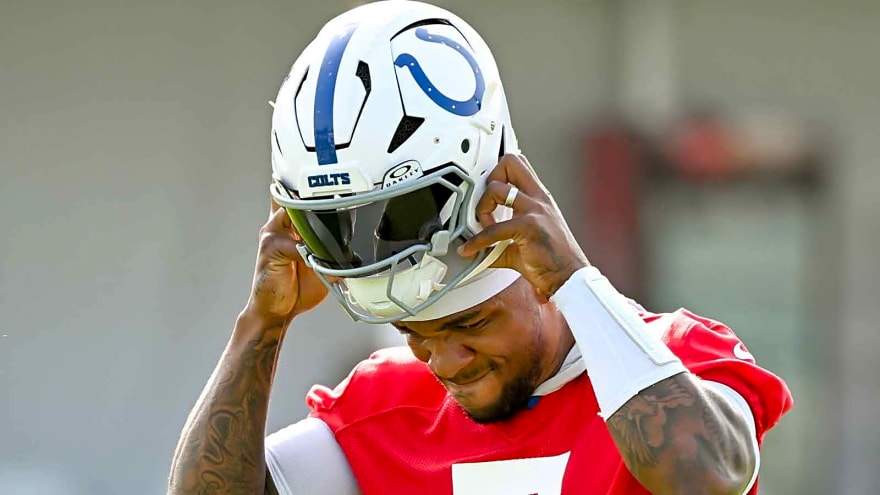 Colts’ Anthony Richardson’s place on depth chart after trade request goes nowhere