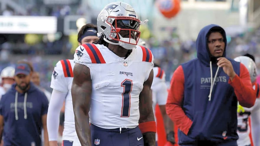 Watch AJ Brown’s first catch with Patriots