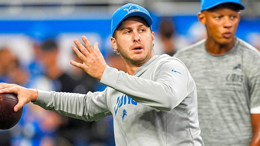 Lions' Goff addresses potential controversy involving Bears' Johnson
