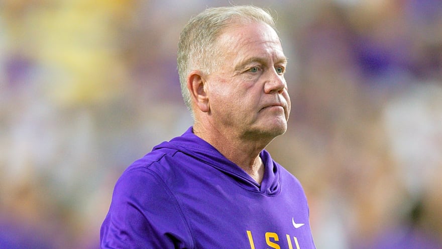 Former LSU HC Brian Kelly to call college football games in 2026