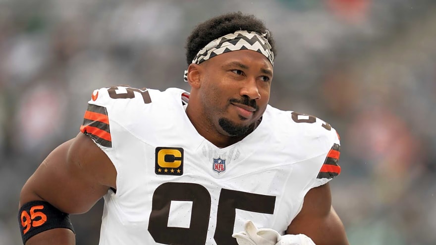 Browns DC may have added more fuel to Myles Garrett trade rumors