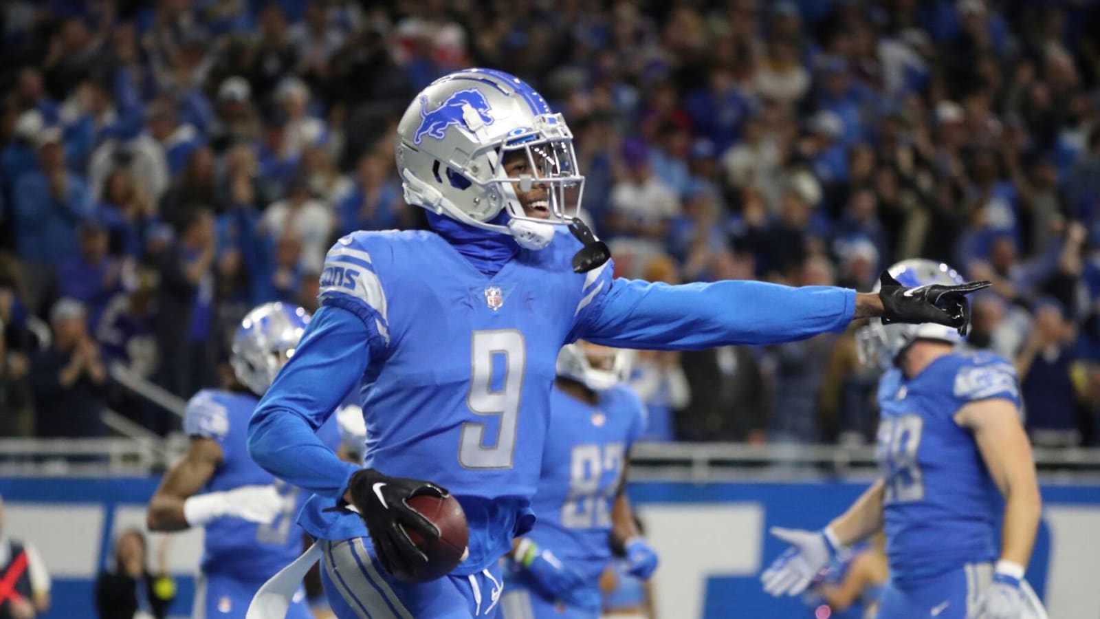 Jameson Williams finds special place for first TD ball | Yardbarker