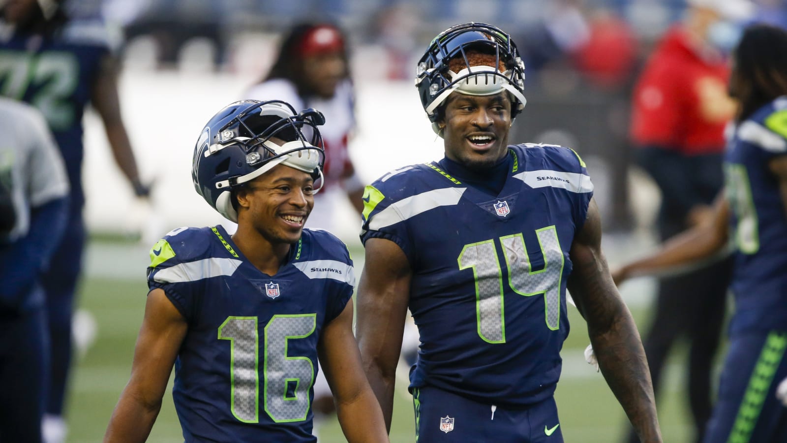 DK Metcalf set to follow fellow WR Tyler Lockett out of Seahawks after  handing in stunning trade request | Yardbarker