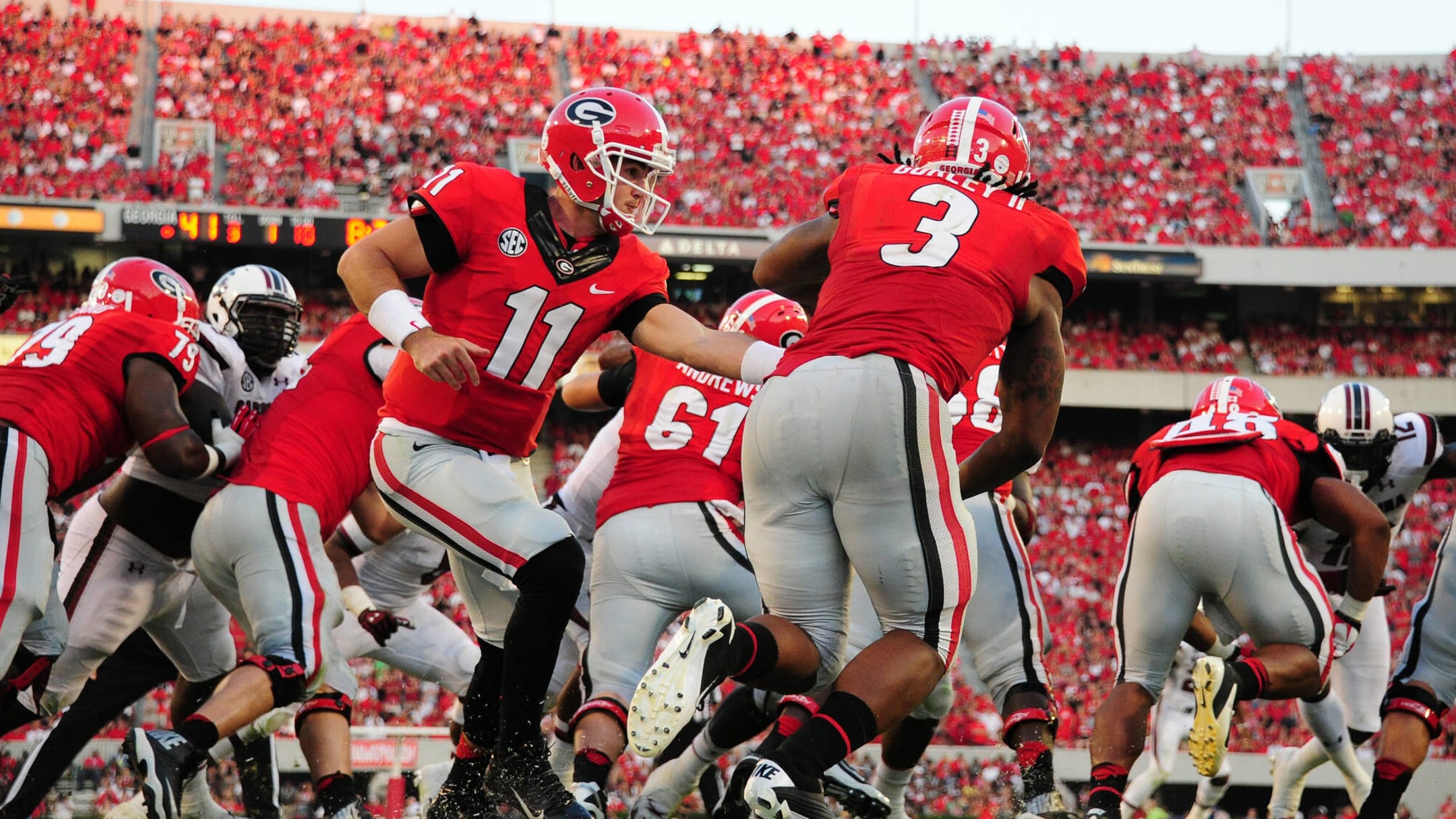 Georgia Bulldogs all-time great jersey