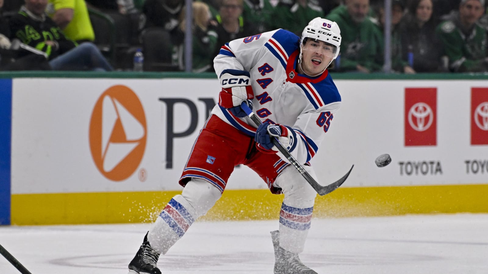 Rangers rookie forward nets a beauty for his first goal at Madison ...