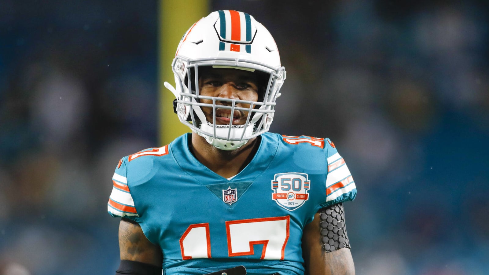 Watch: Dolphins' Jaylen Waddle sees cancer patient perform his TD ...