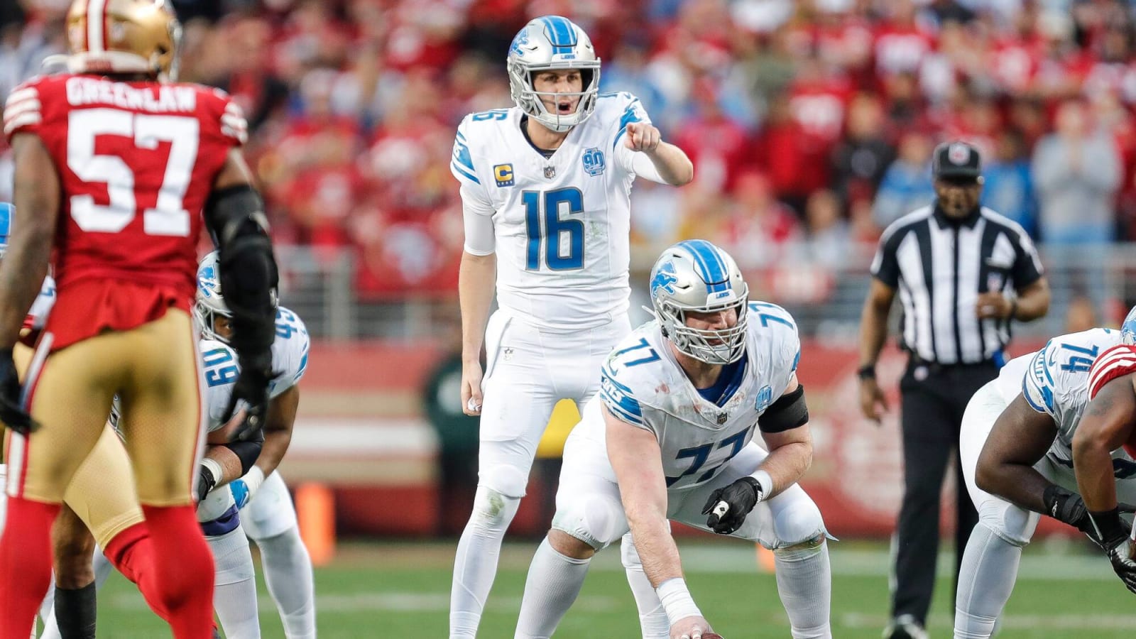 Jared Goff, Detroit Lions (Foto: Junfu Han/USA TODAY NETWORK)